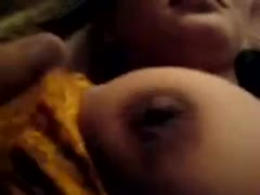 My attractive, modest, and seductive Indian girlfriend shows off her dripping hooters.